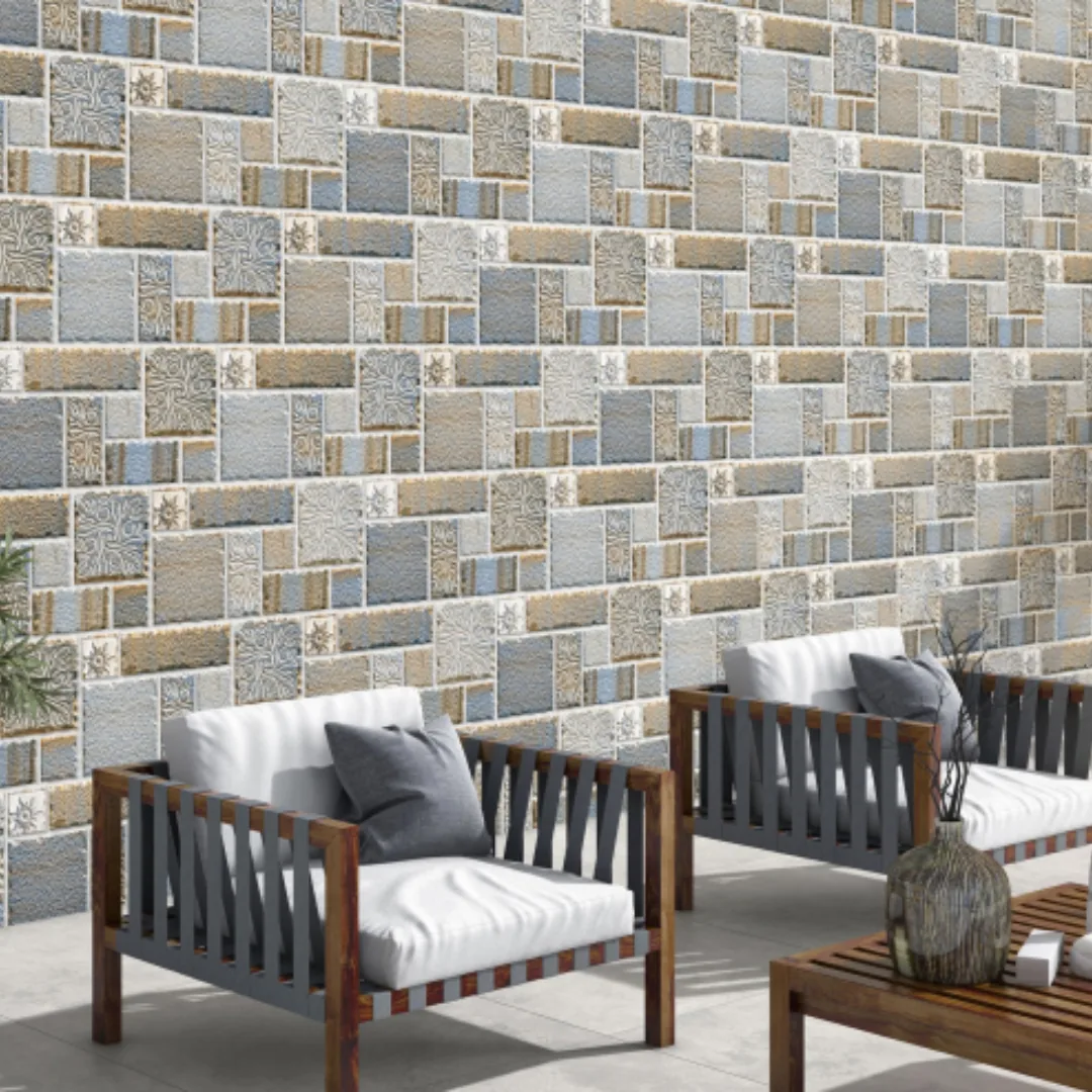 Exotica KJ - Berma, brick-pattern wall tile for exterior walls